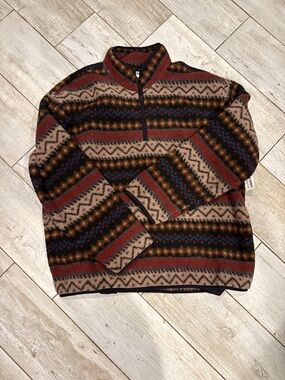 [Old Navy] Pattern Sherpa Sweater - Size XXL NWT